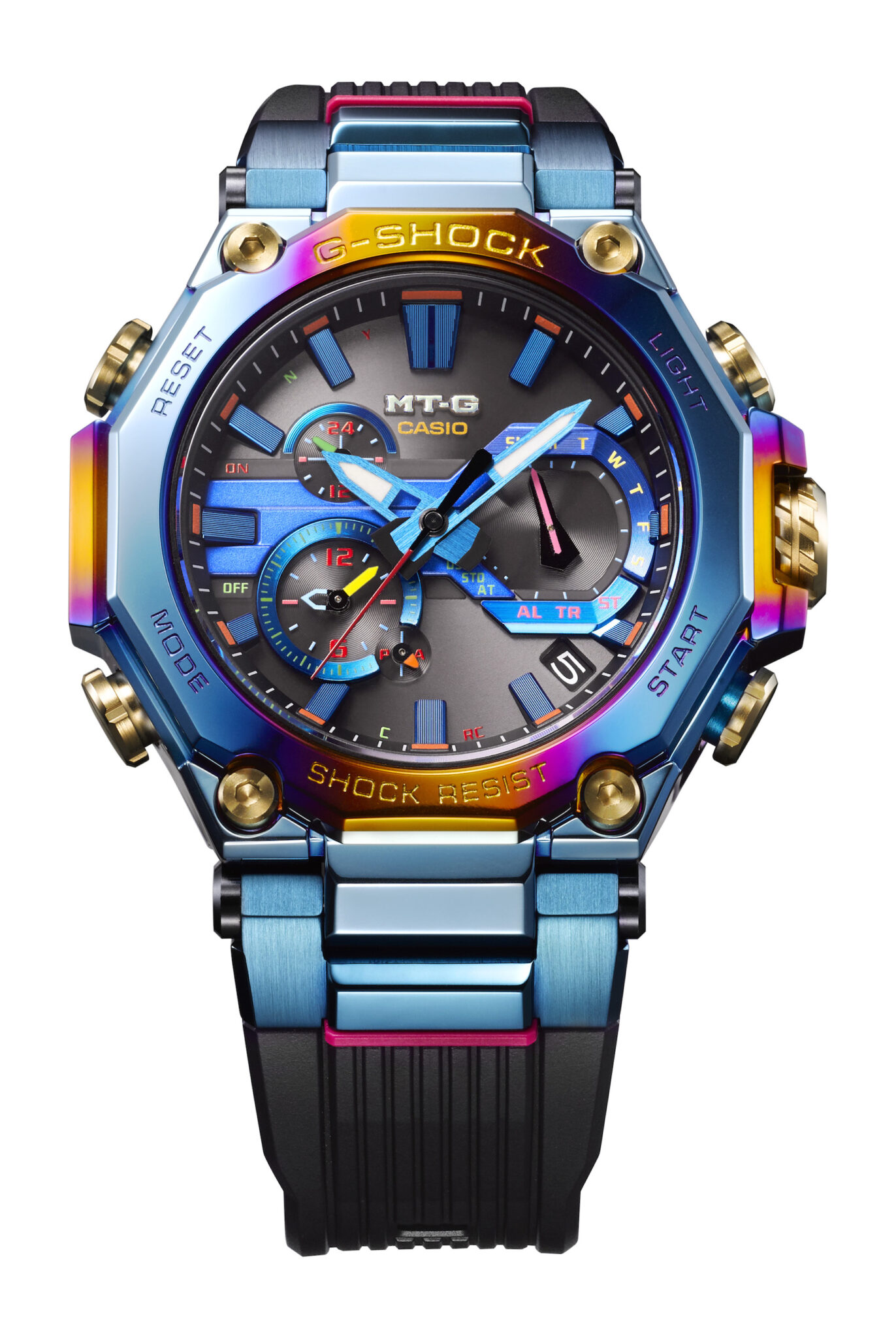 G Shock Expands Rainbow Options With Blue Phoenix International