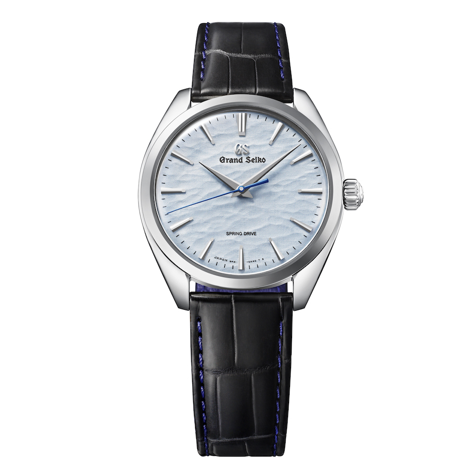 Grand Seiko Hammers an Ice Blue Beauty – International Wristwatch