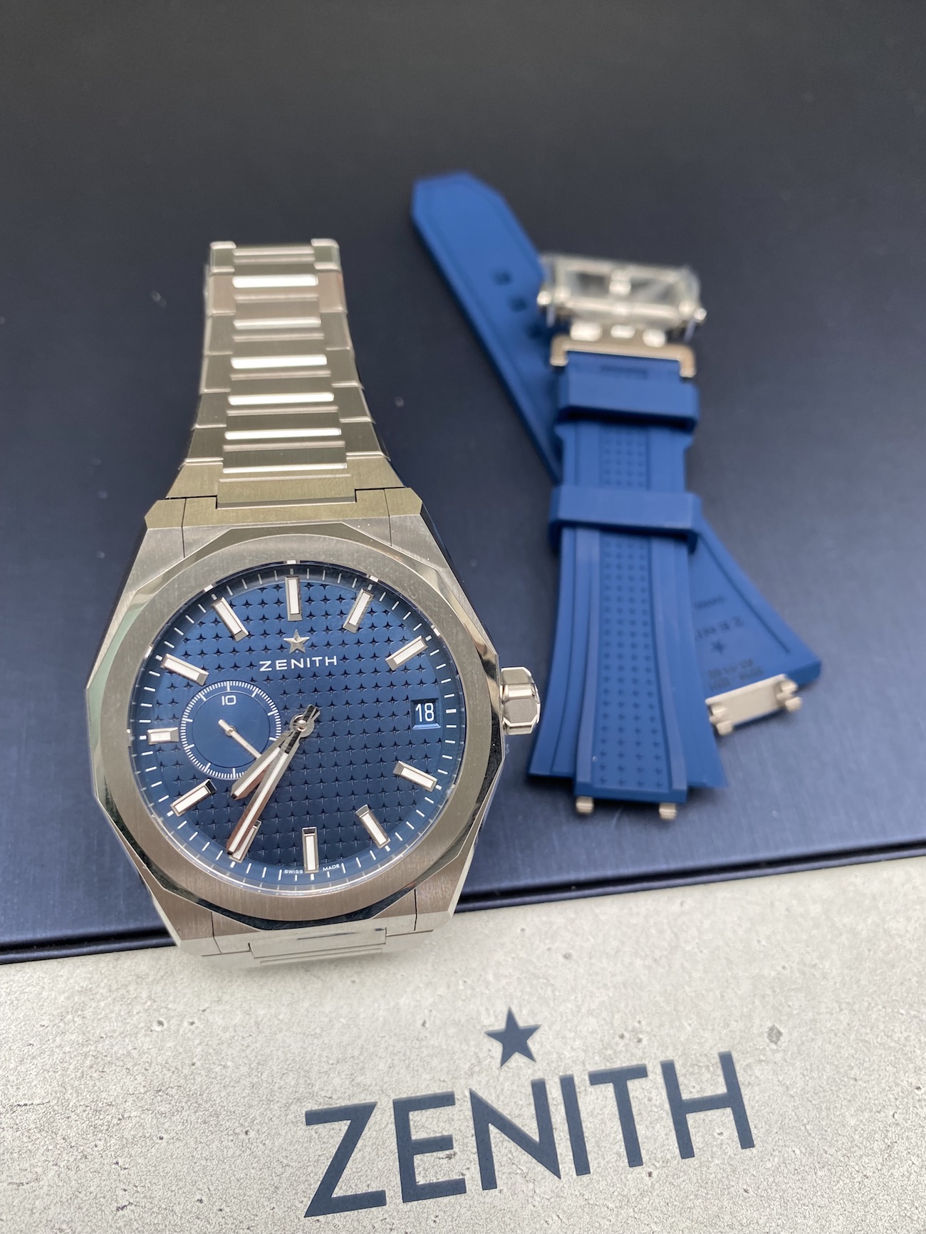 New Zenith Defy Skyline Highlights 1/10-Second Display – International  Wristwatch